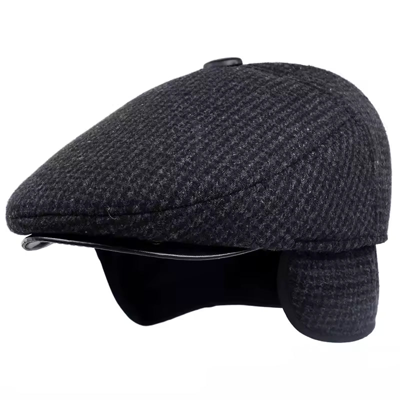 Ciaran Wool Ear-Flap Paddy Cap