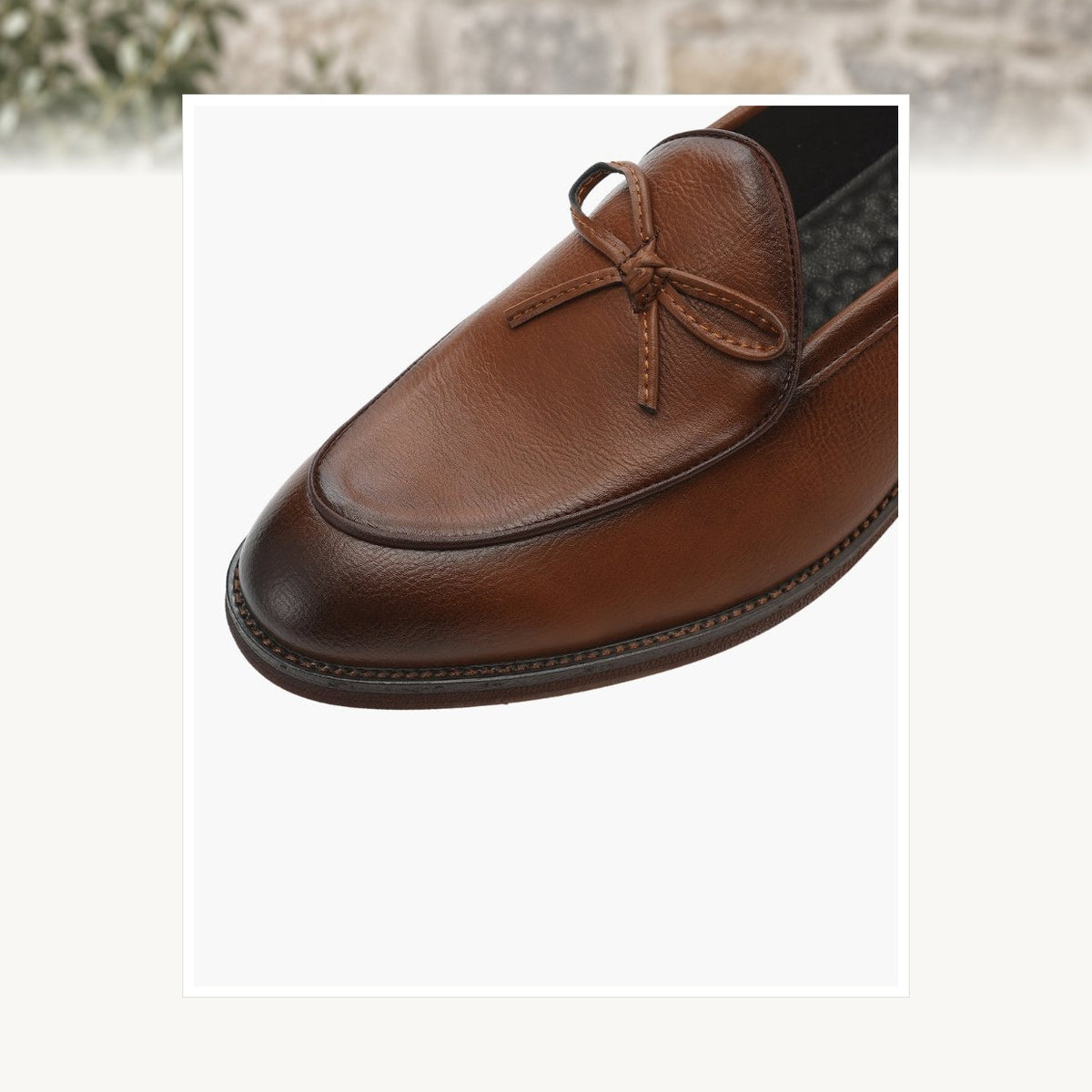 Conall Lace-Up Leather Loafers