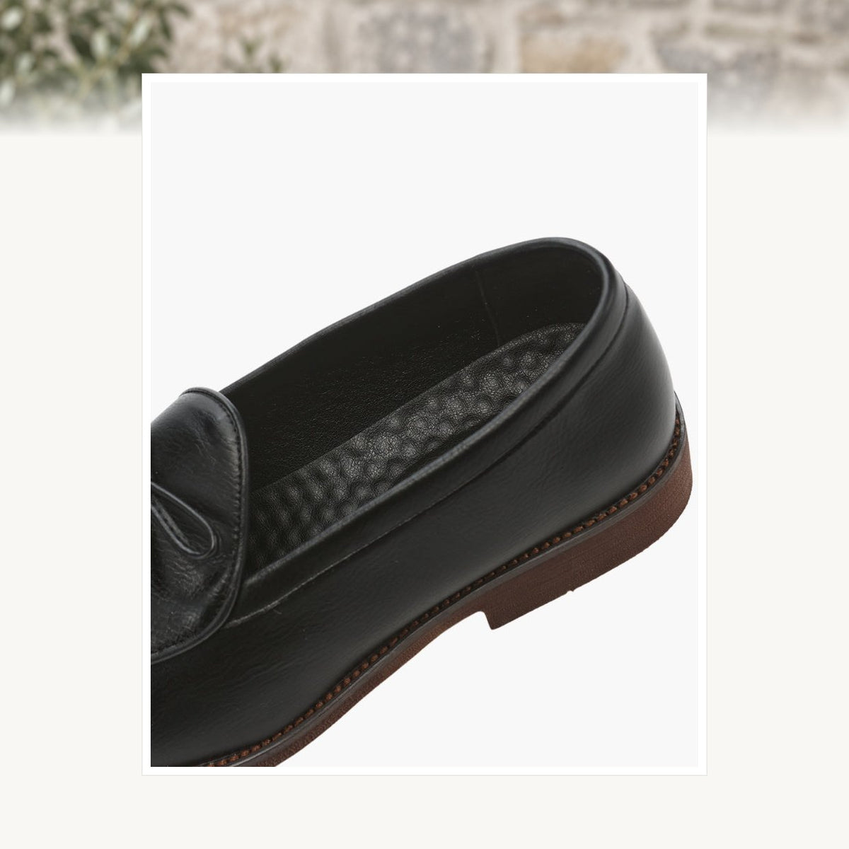 Conall Lace-Up Leather Loafers