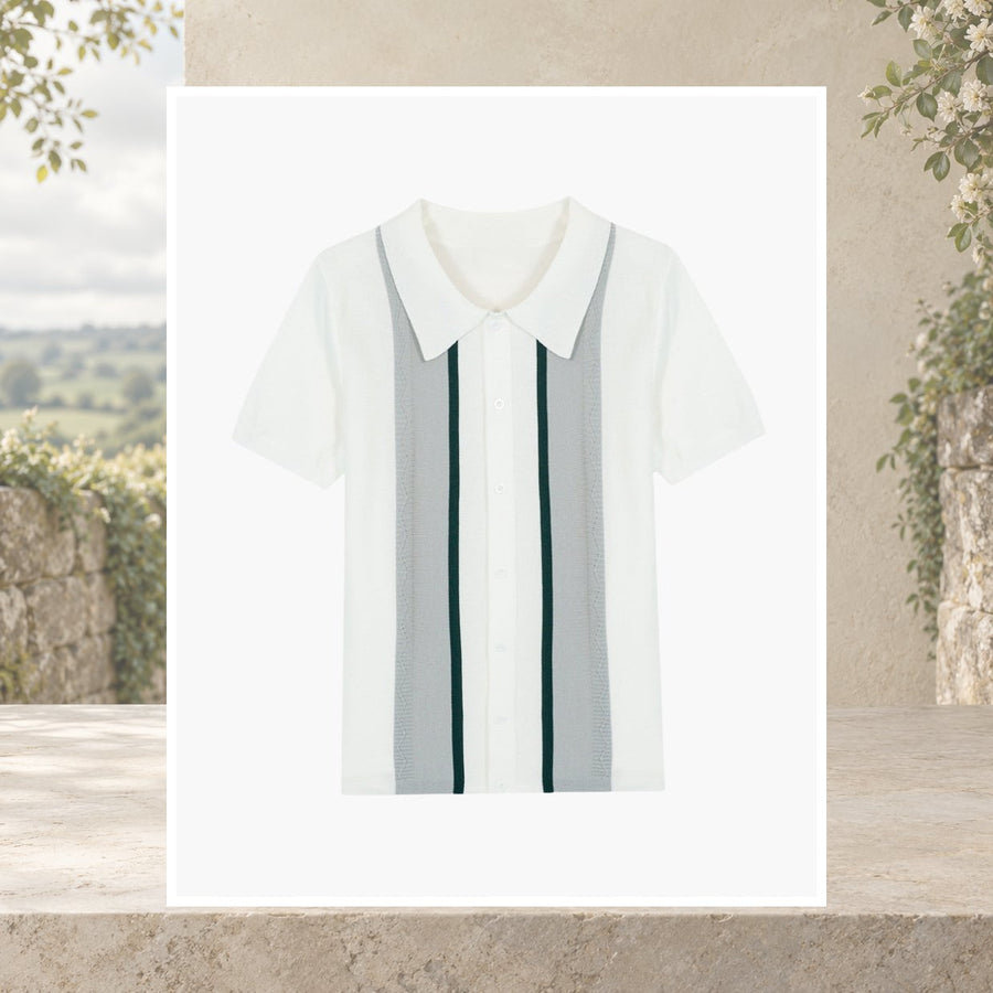 Gerard Cotton-Blend Polo Knit