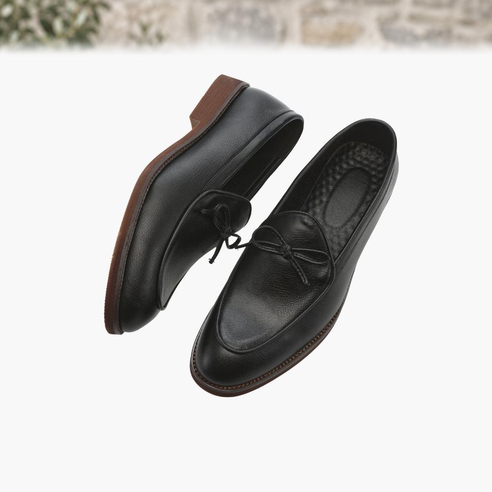 Conall Lace-Up Leather Loafers