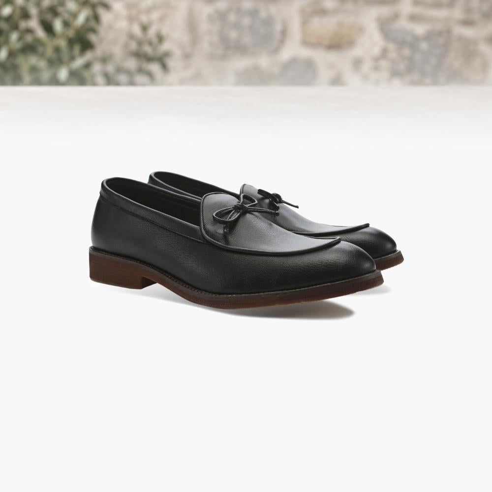 Conall Lace-Up Leather Loafers