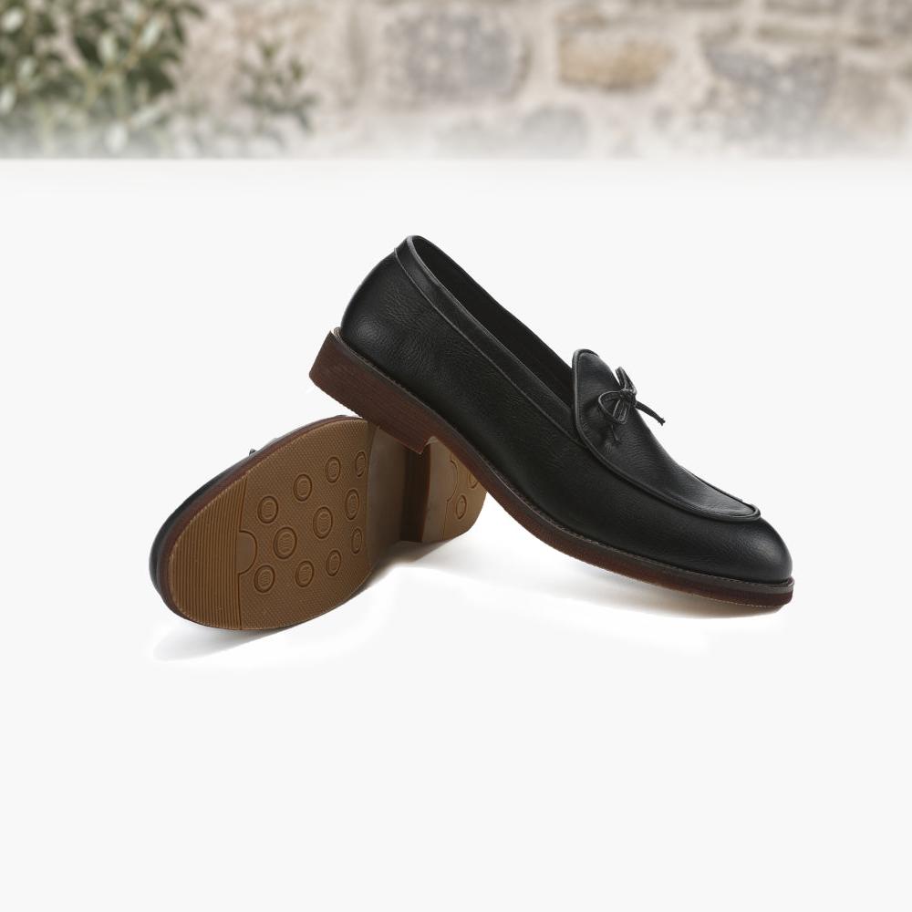 Conall Lace-Up Leather Loafers