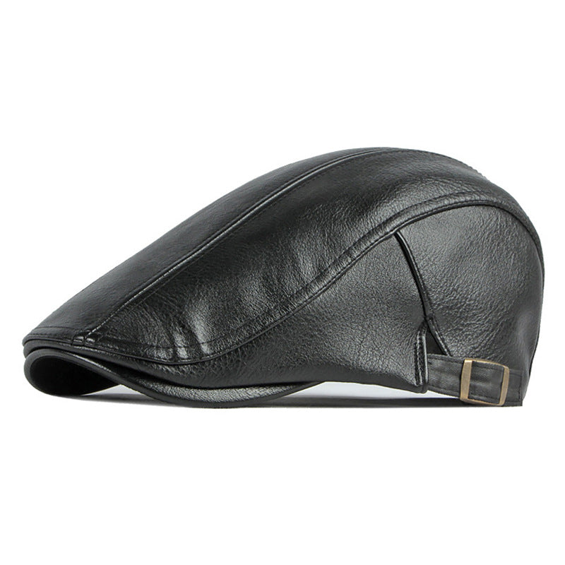 Bernard Heritage Leather Paddy Cap