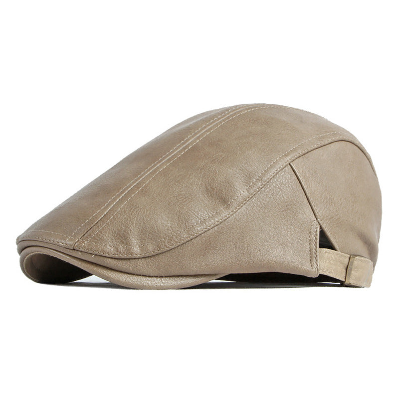 Bernard Heritage Leather Paddy Cap