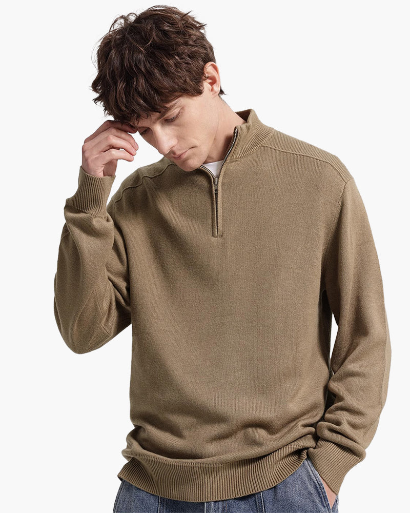 Dermot Merino Half-Zip