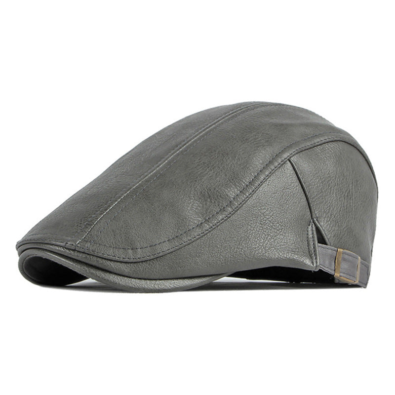 Bernard Heritage Leather Paddy Cap