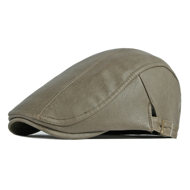 Bernard Heritage Leather Paddy Cap