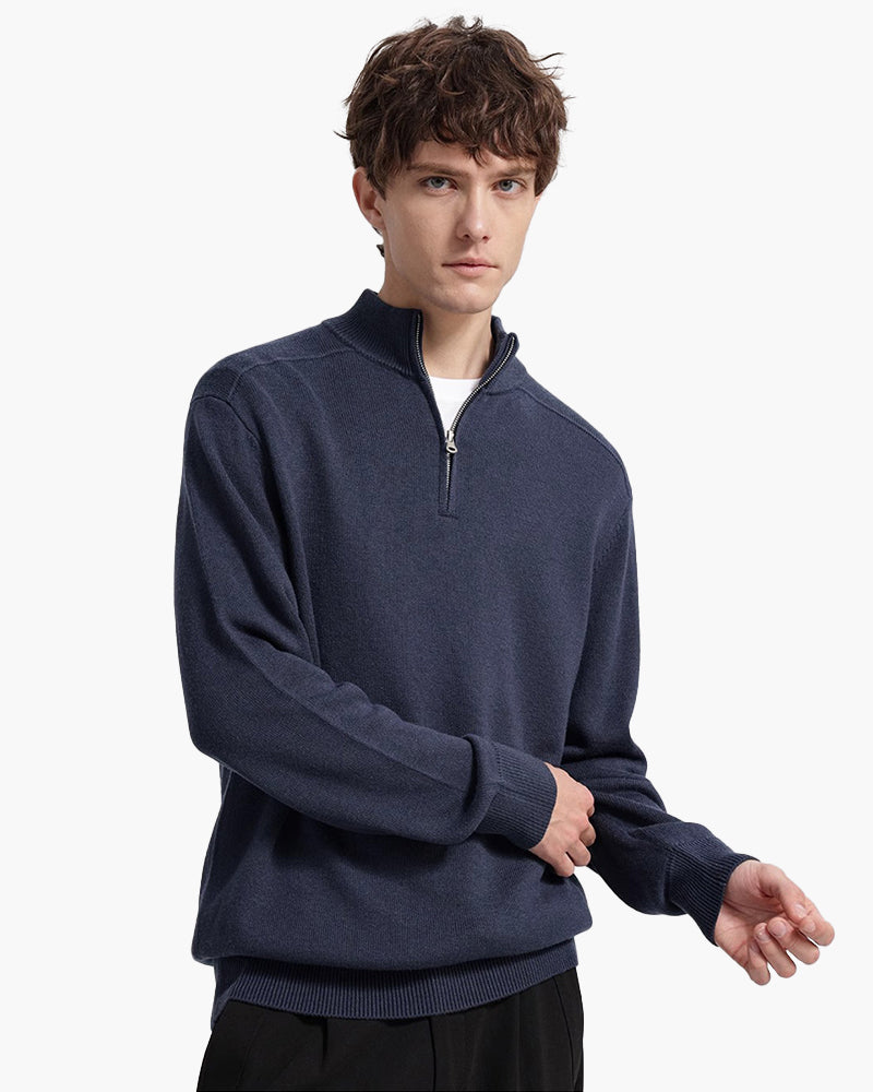 Dermot Merino Half-Zip
