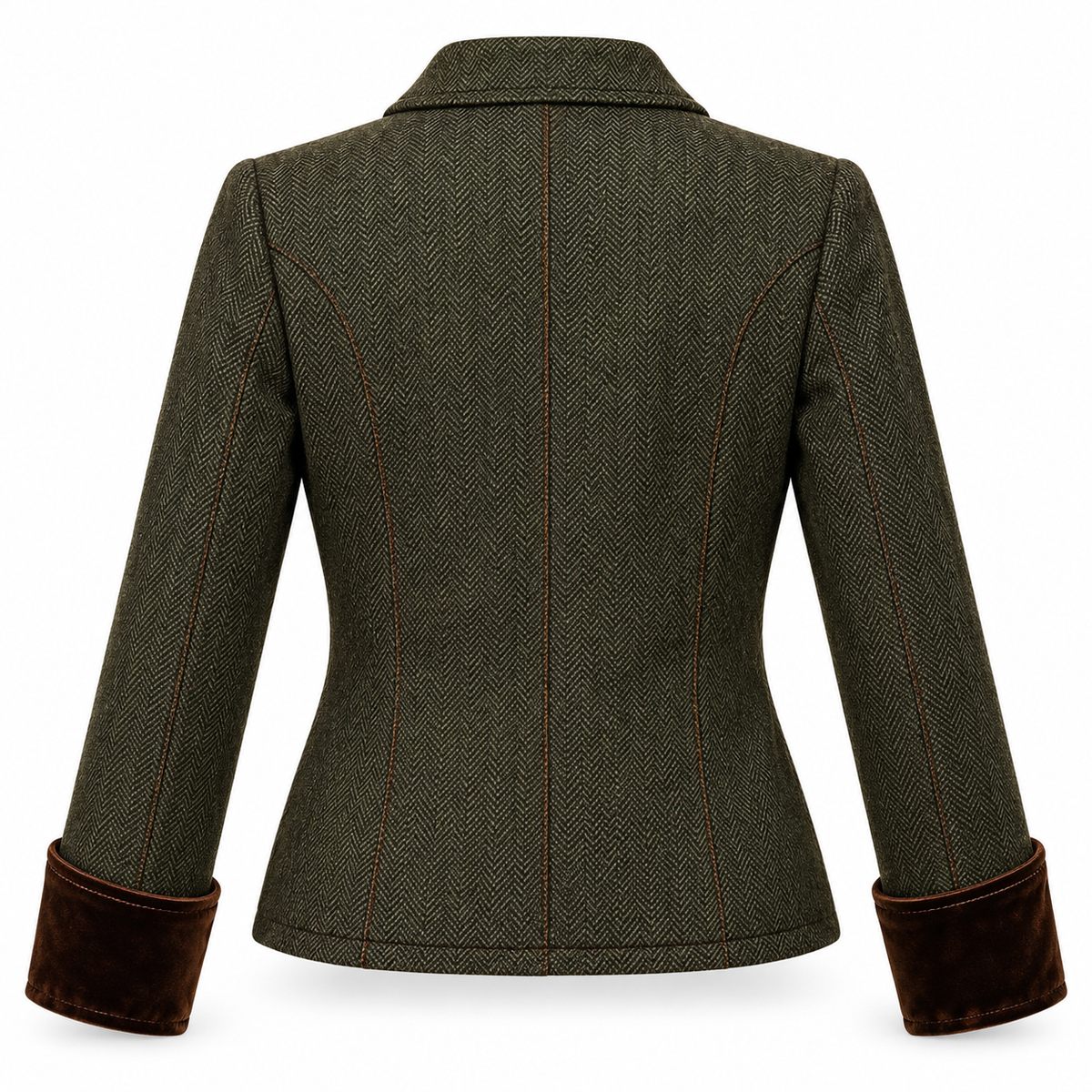 Síofra Contrast-Trim Blazer