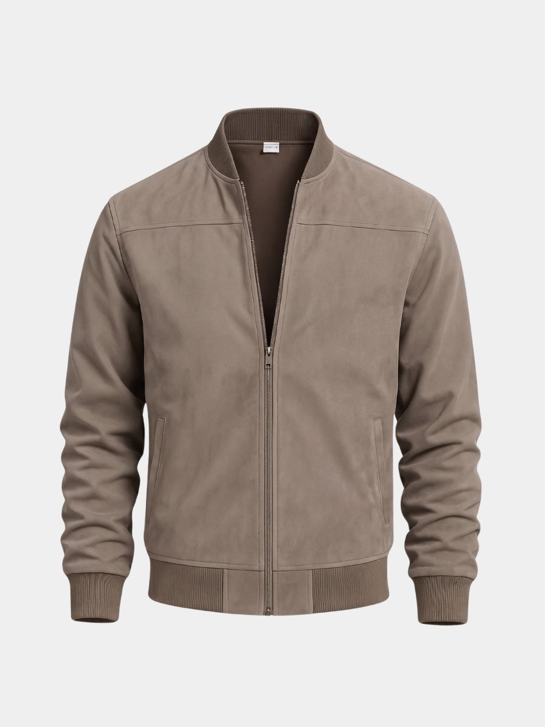 Finn Suede Bomber Jacket