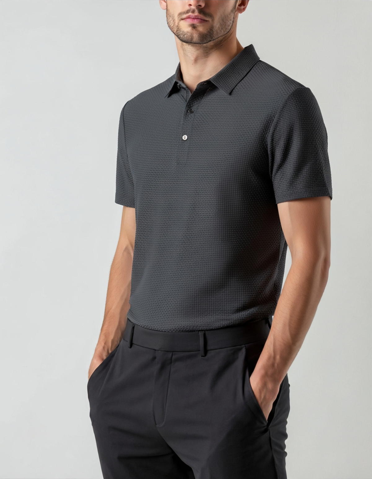 Conor Lightweight Mesh Polo