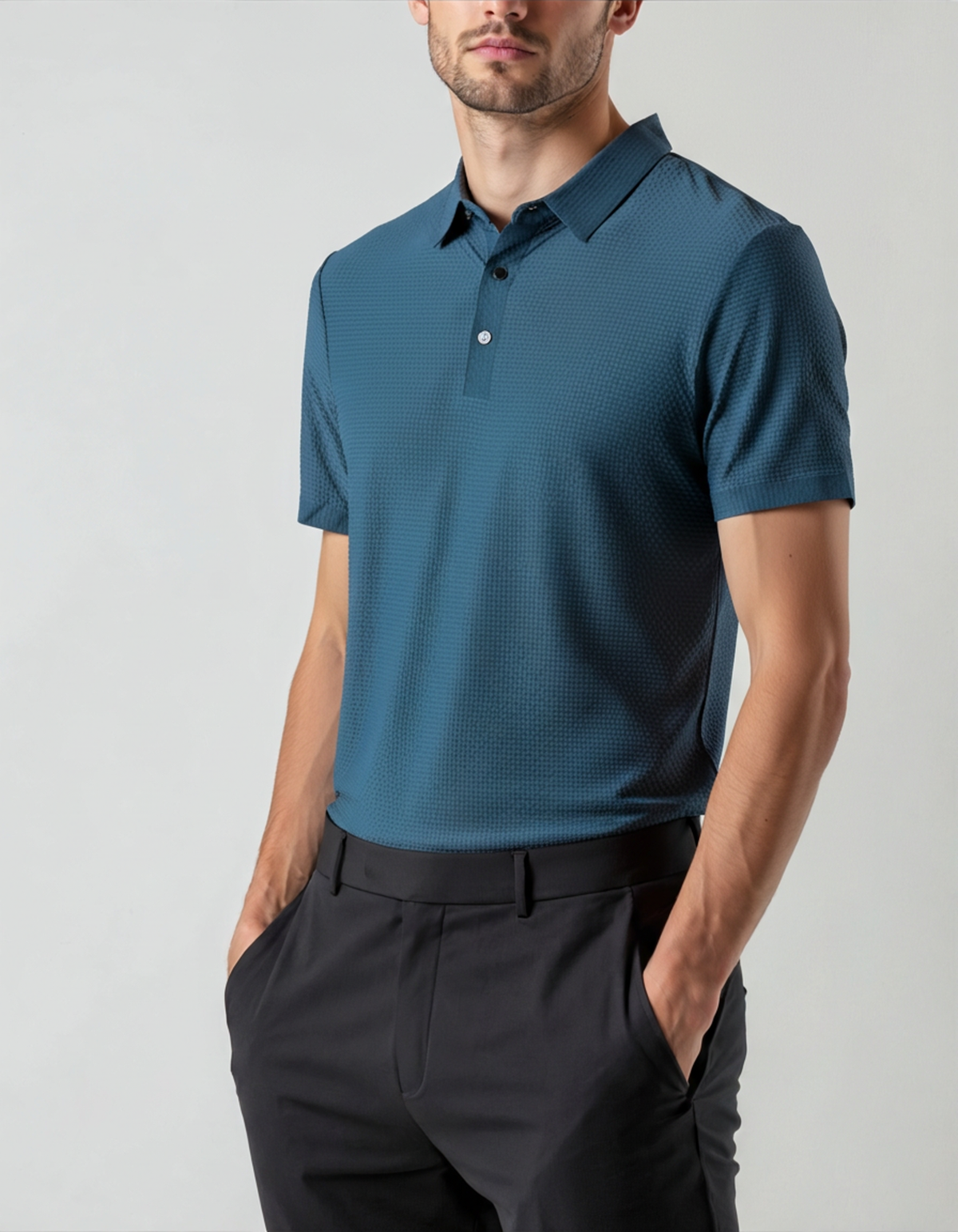 Conor Lightweight Mesh Polo