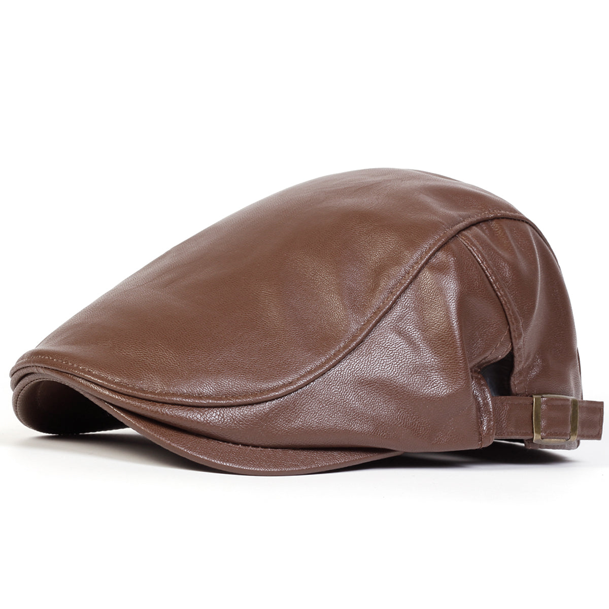 Andrew Leather Driver Paddy Cap