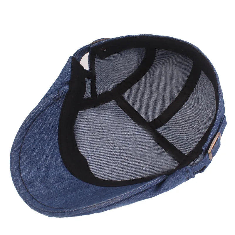 Darragh Raw Denim Paddy Cap