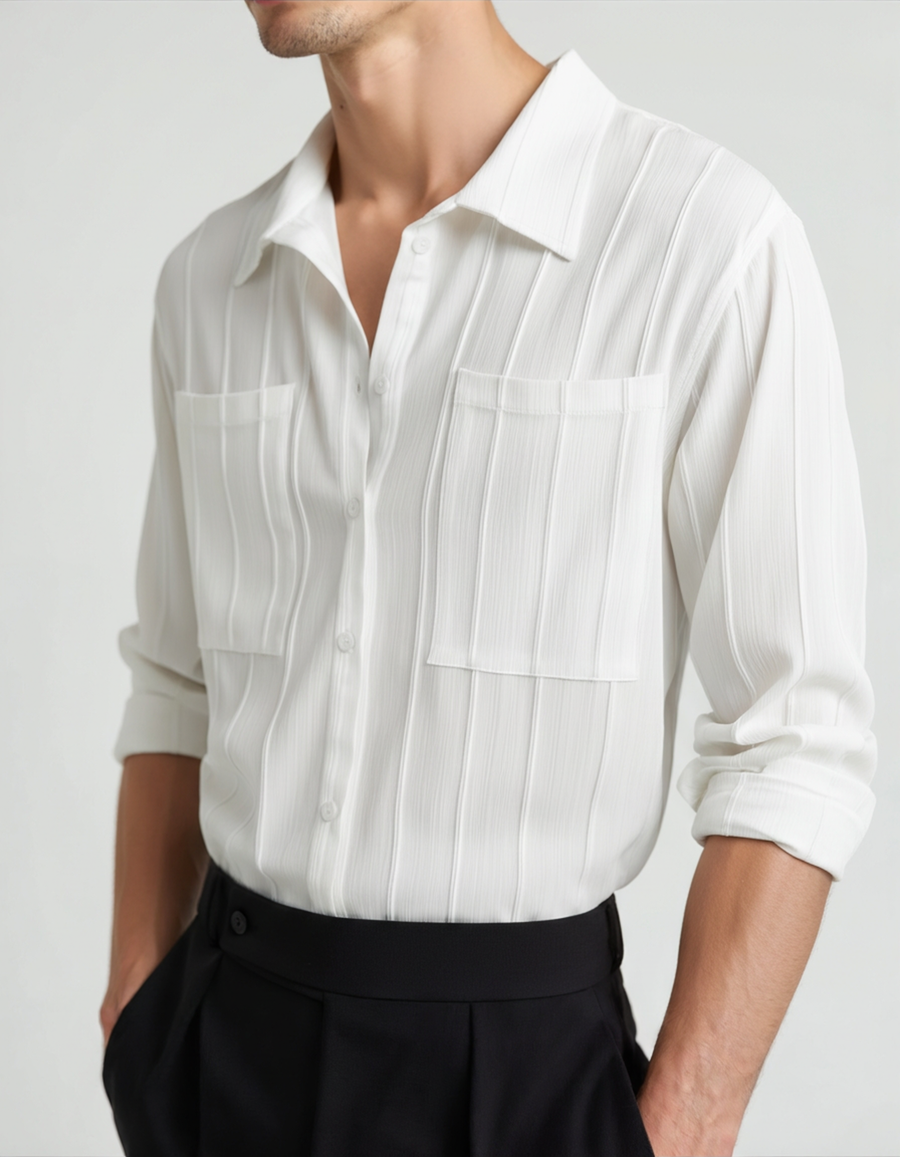 Phelim Ribbed Shirt