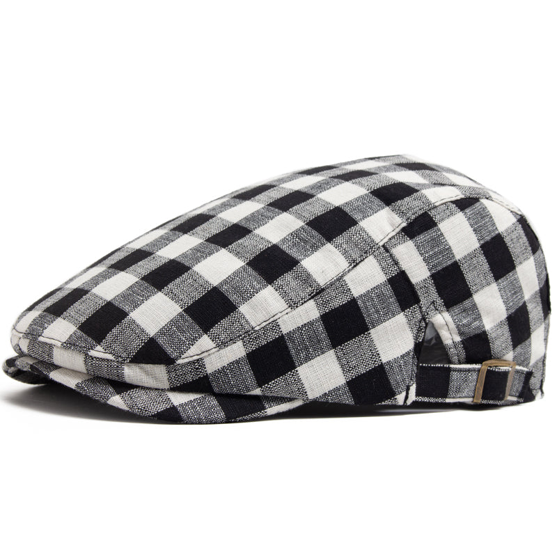 Ronan Vichy Check Paddy Cap