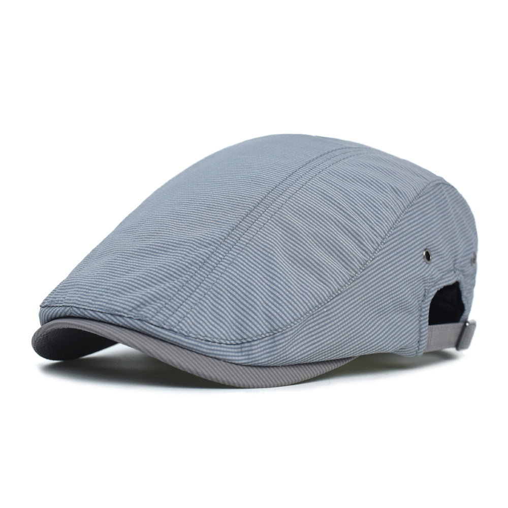 Fergus Pinstripe Cotton Paddy Cap