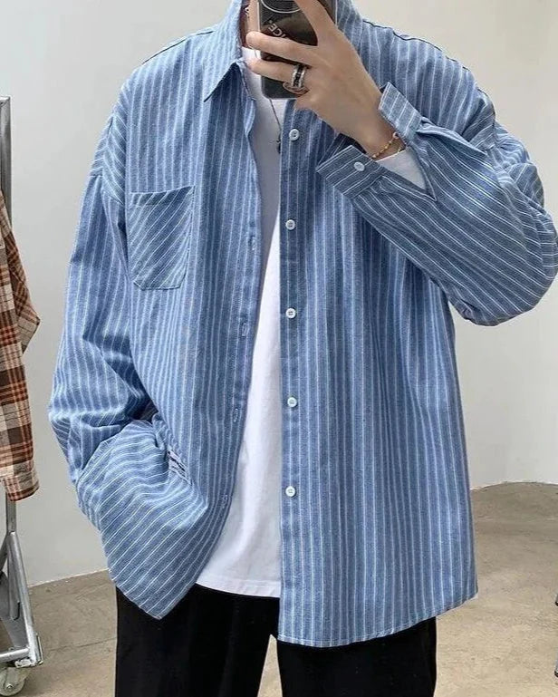 Finbar Oversized Stripe Shirt