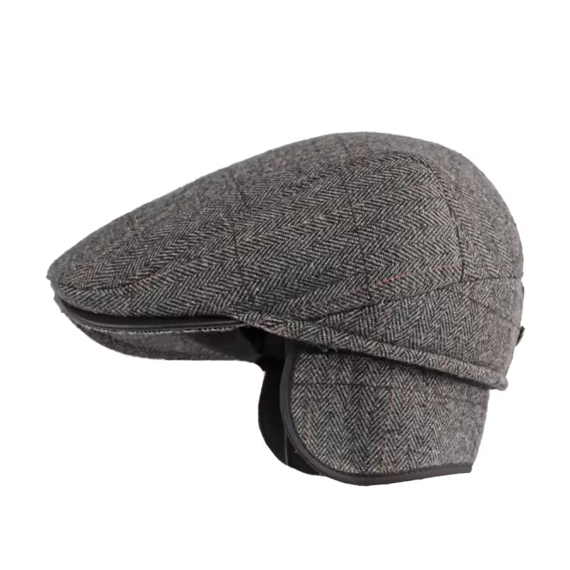 Lorcan Driver Ear-Flap Paddy Cap