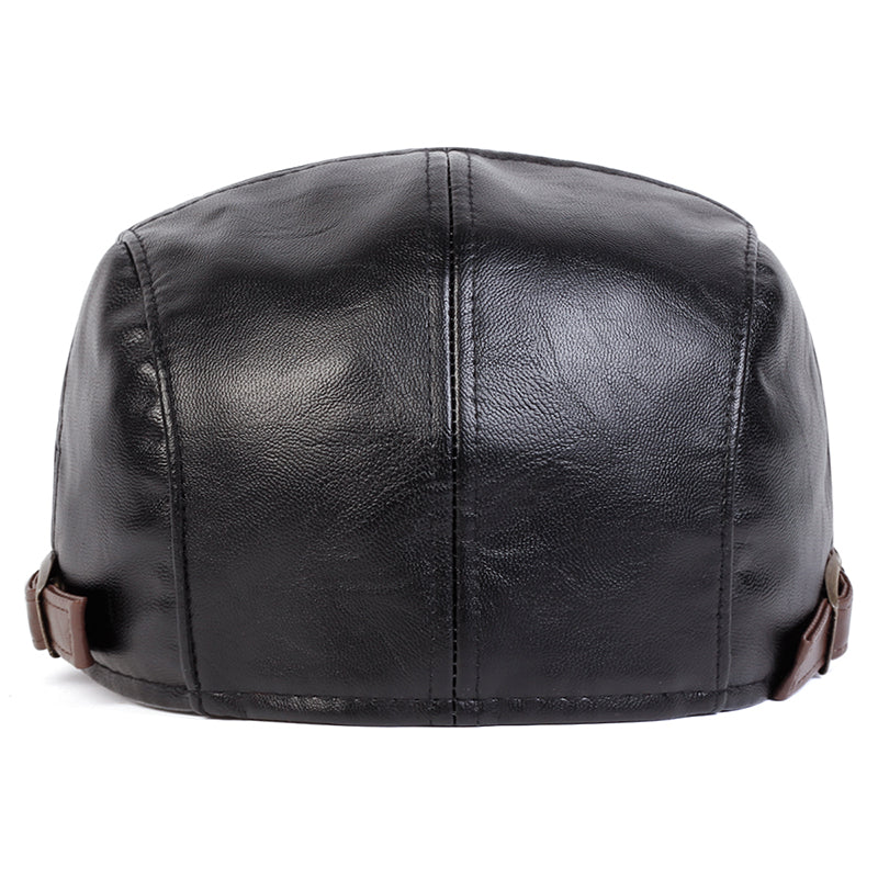 Andrew Leather Driver Paddy Cap