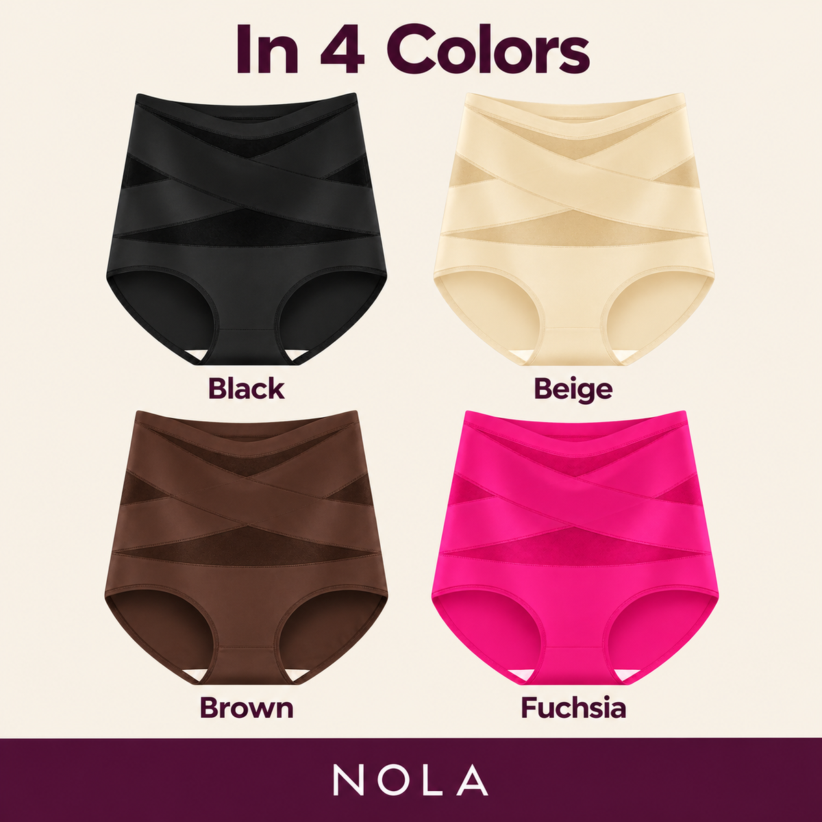 Evelyn High-Waist Smoothing Briefs