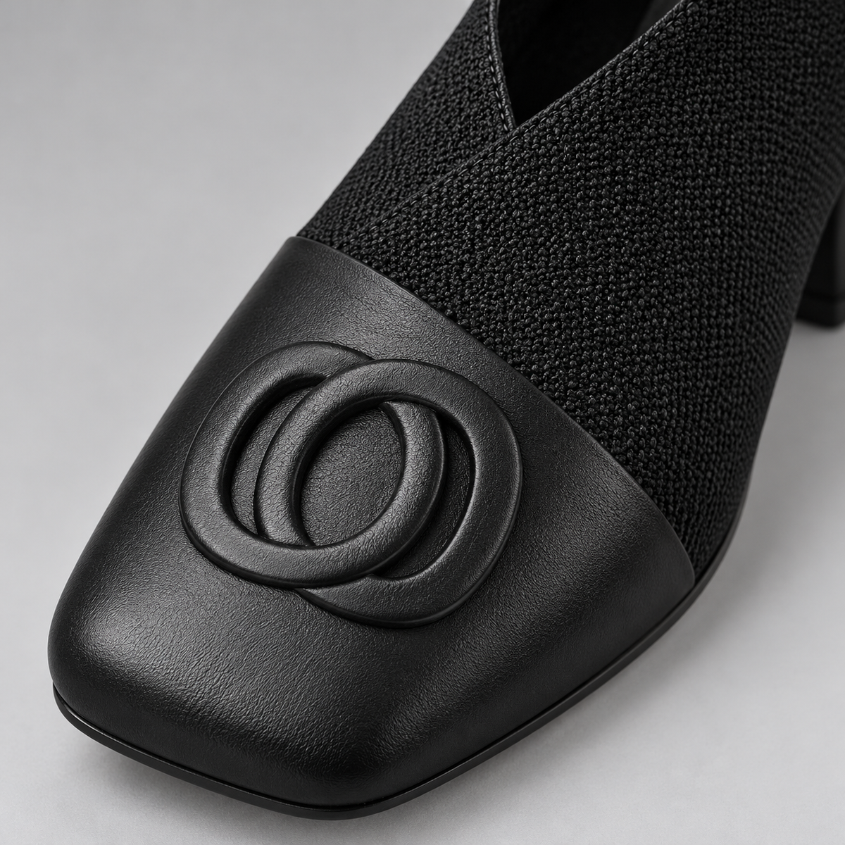 Megan Square-Toe Ankle Boots