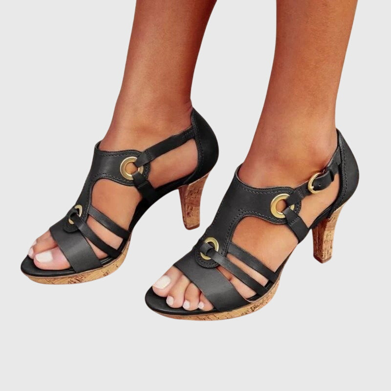 Vivienne Cushioned Block Heels