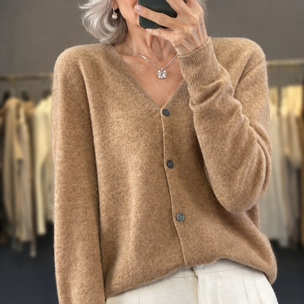 Aifric Premium Merino Wool Cardigan