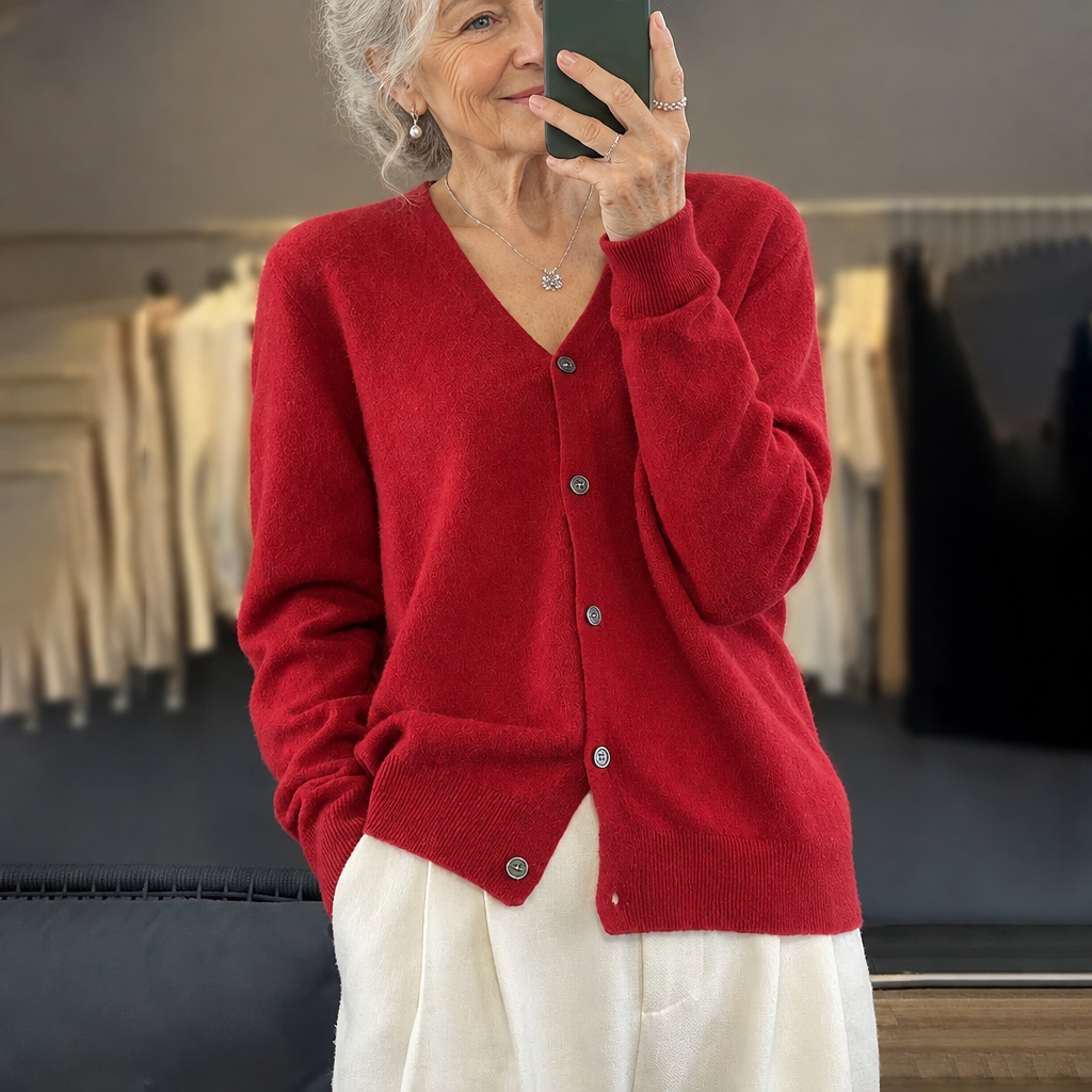 Aifric Premium Merino Wool Cardigan