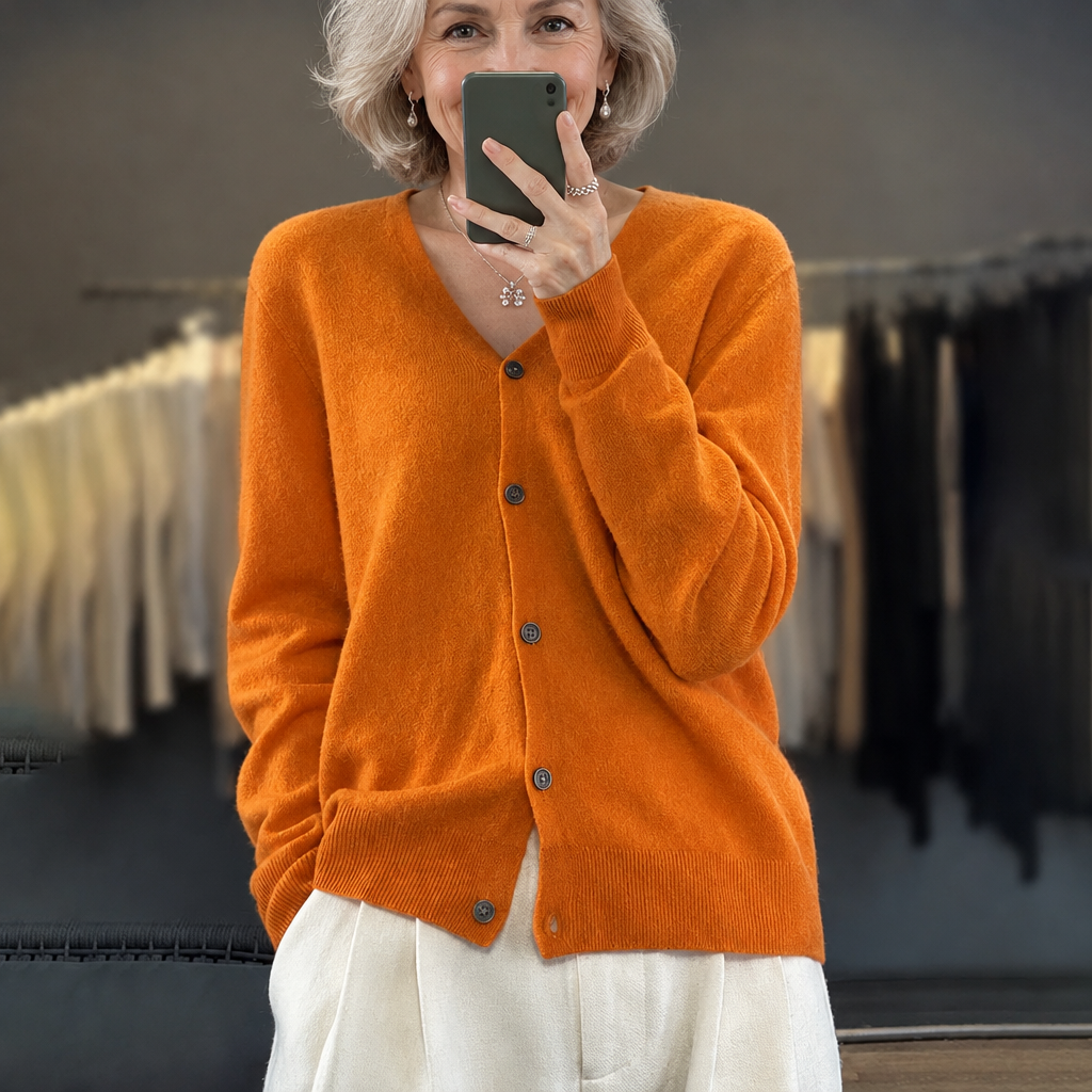 Aifric Premium Merino Wool Cardigan