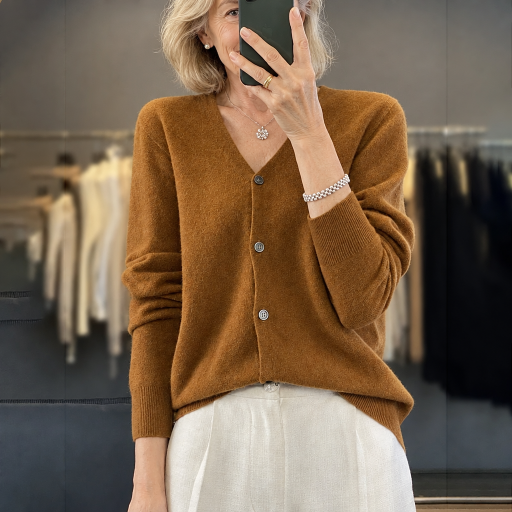 Aifric Premium Merino Wool Cardigan