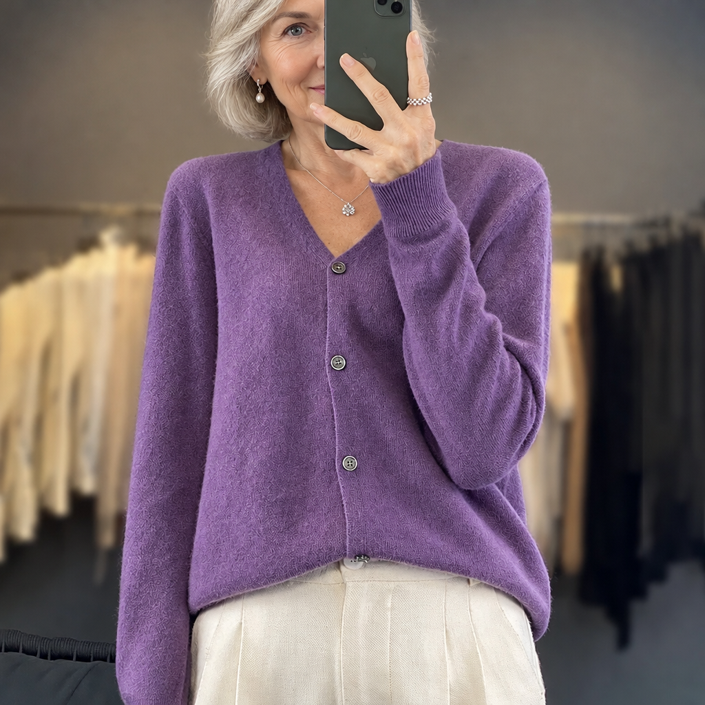 Aifric Premium Merino Wool Cardigan