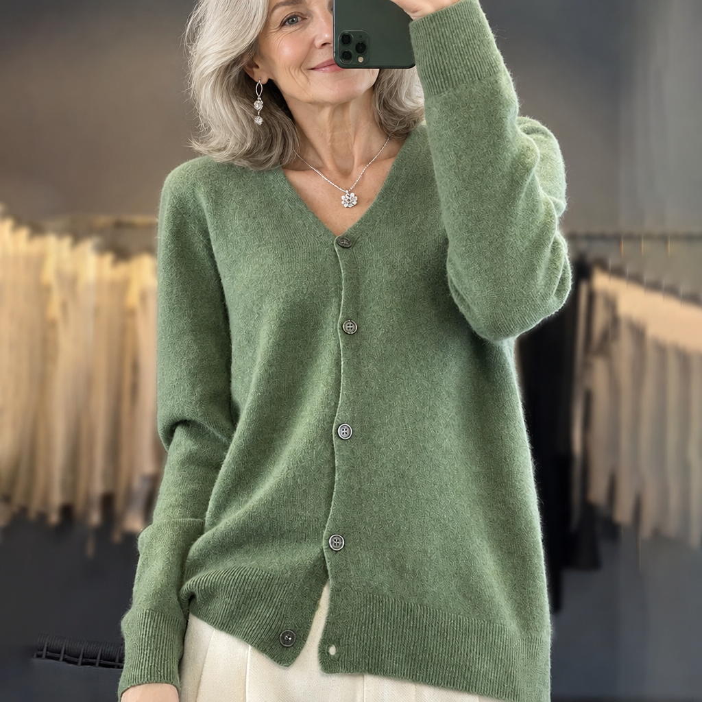 Aifric Premium Merino Wool Cardigan