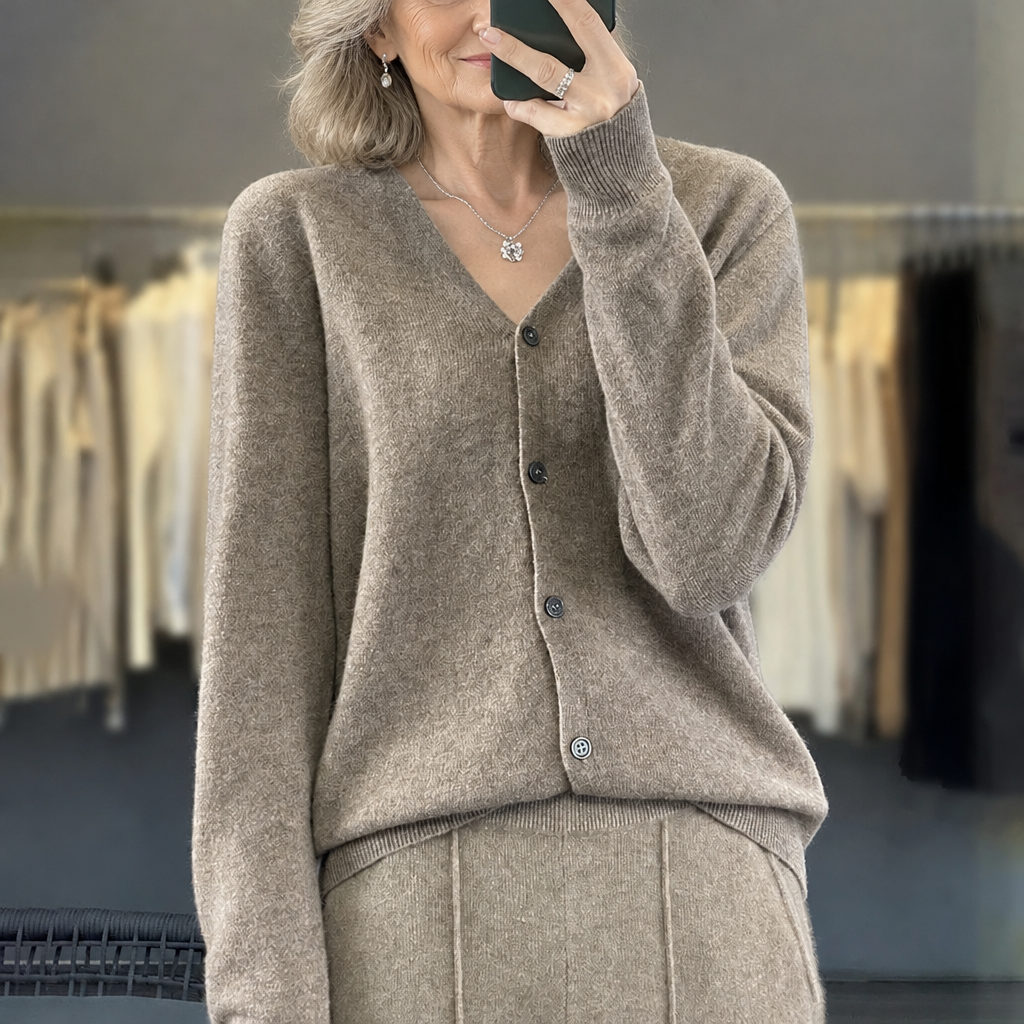Aifric Premium Merino Wool Cardigan