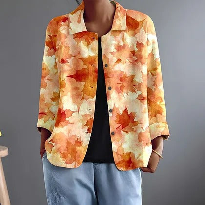 Flora Blossom Print Jacket