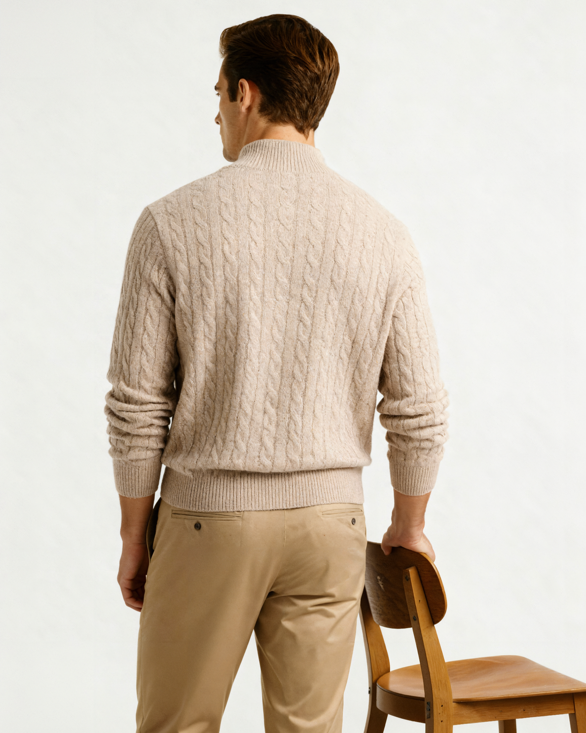 Enda Cashmere Half-Zip