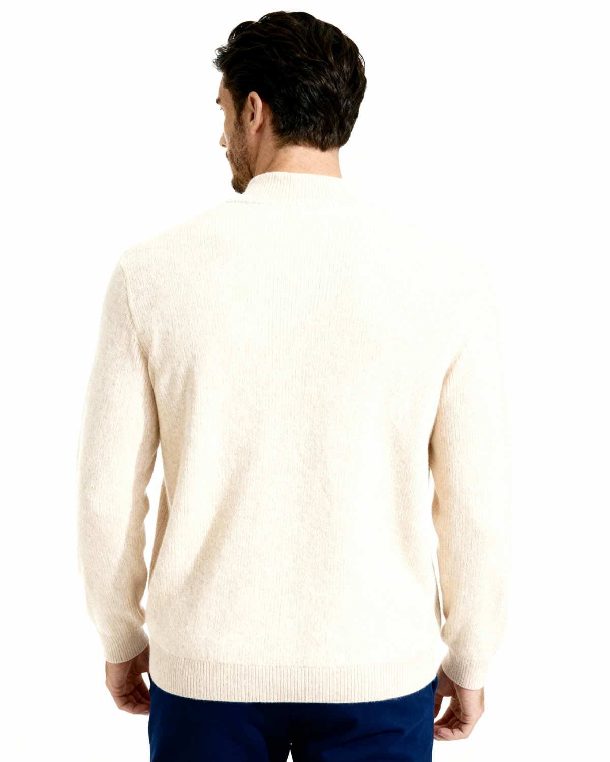 Nevin Cashmere Zip Vest