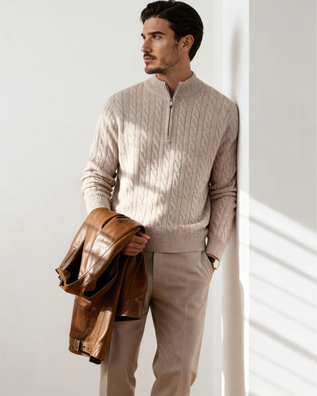 Enda Cashmere Half-Zip