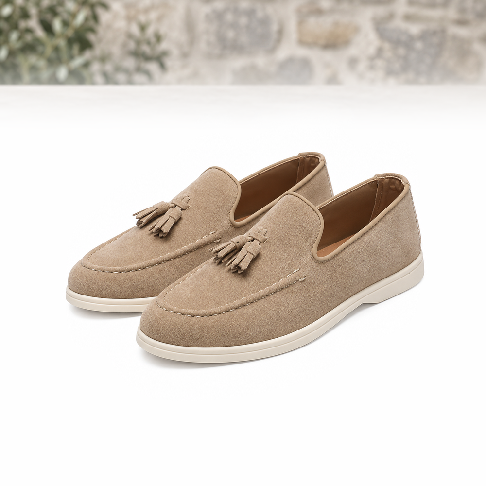 Ronan Suede Tassel Loafers