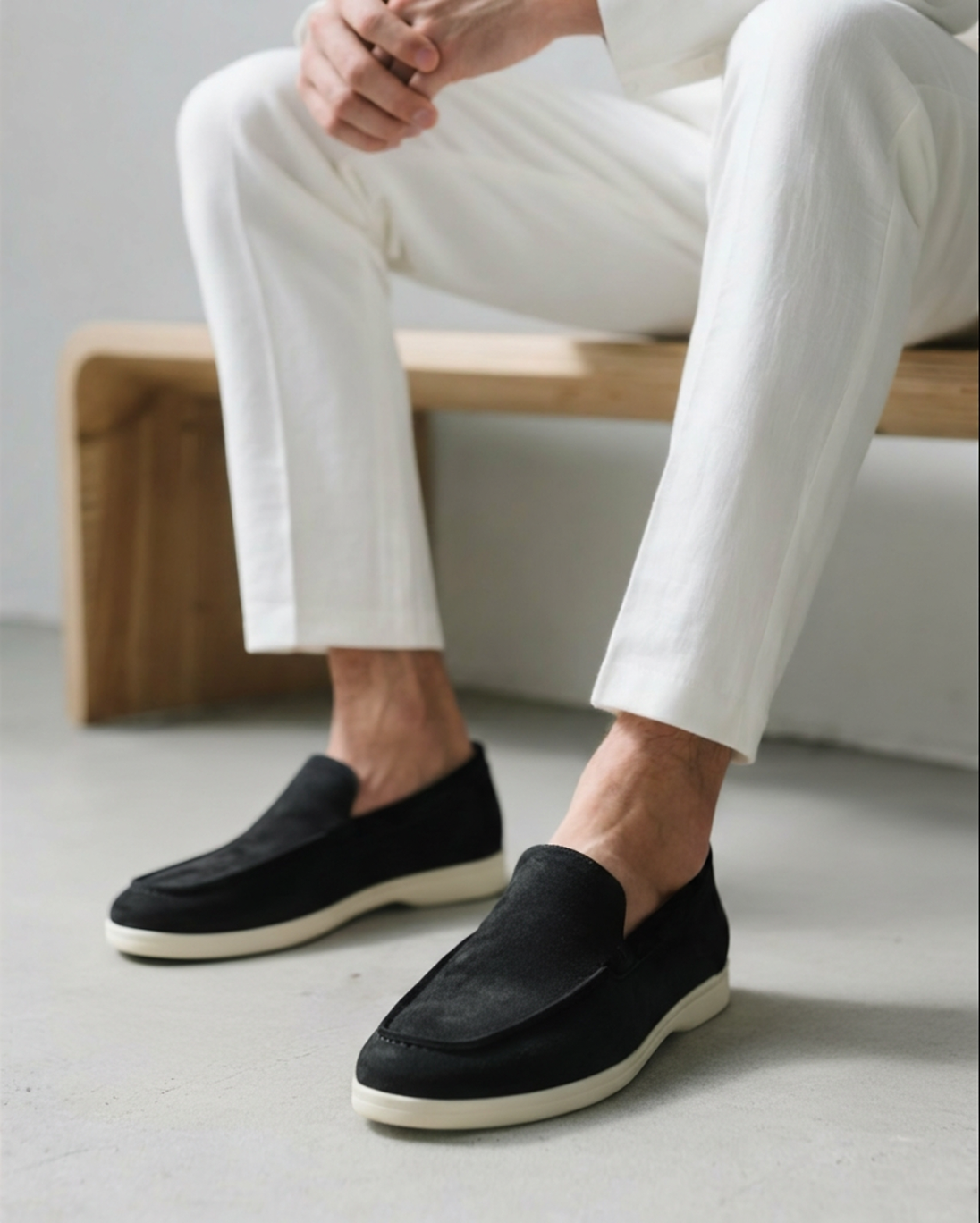 Colm Classic Suede Loafers