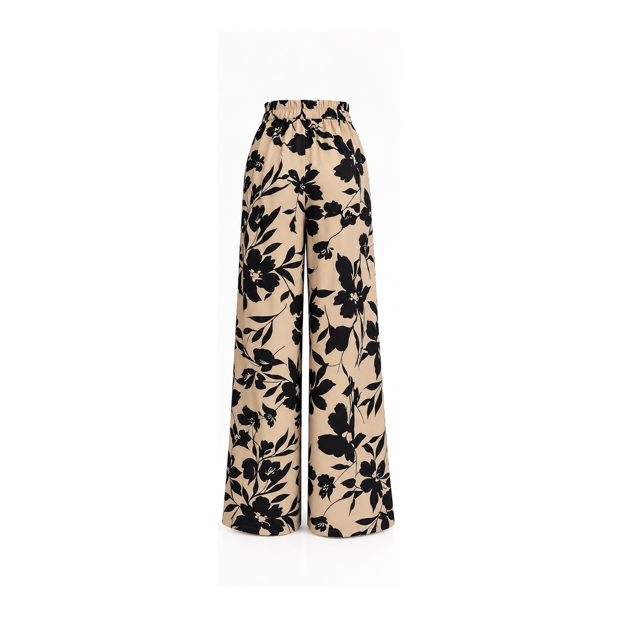 Aoife Floral Wide-Leg Trousers
