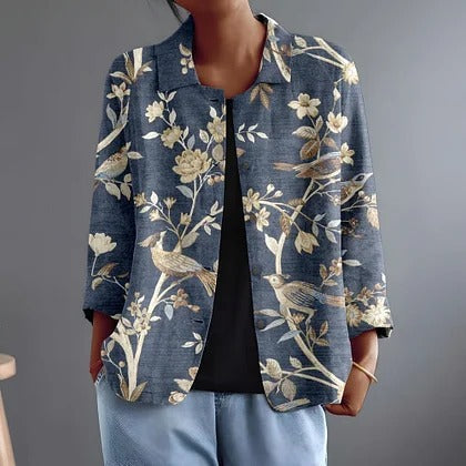Hazel Botanical Print Jacket