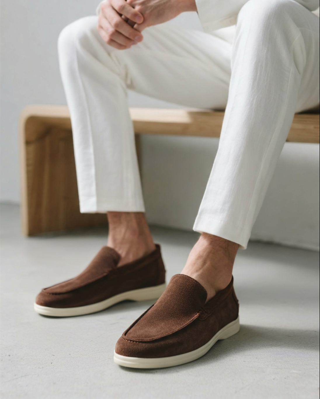 Colm Classic Suede Loafers