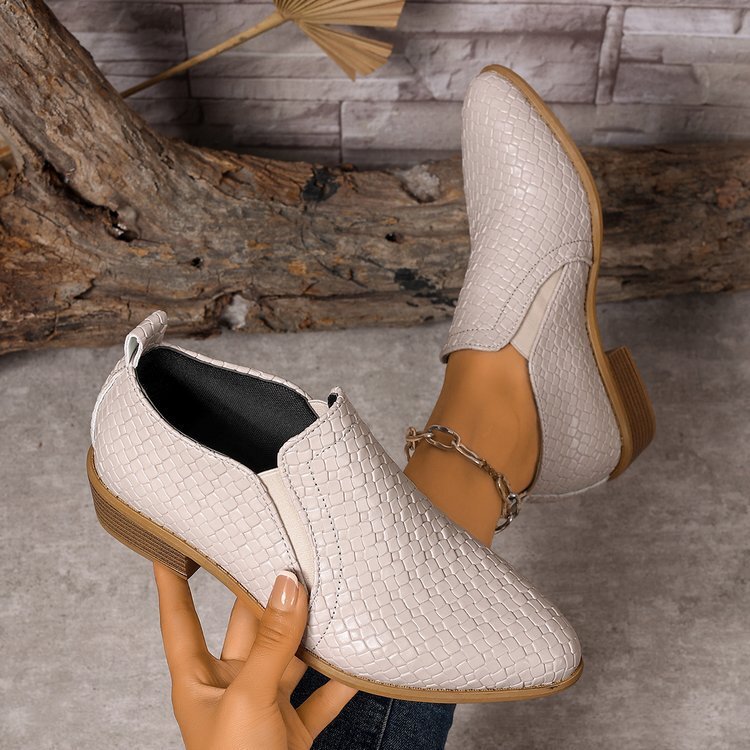Martha Cushioned Block-Heel Pumps