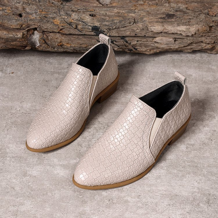 Martha Cushioned Block-Heel Pumps