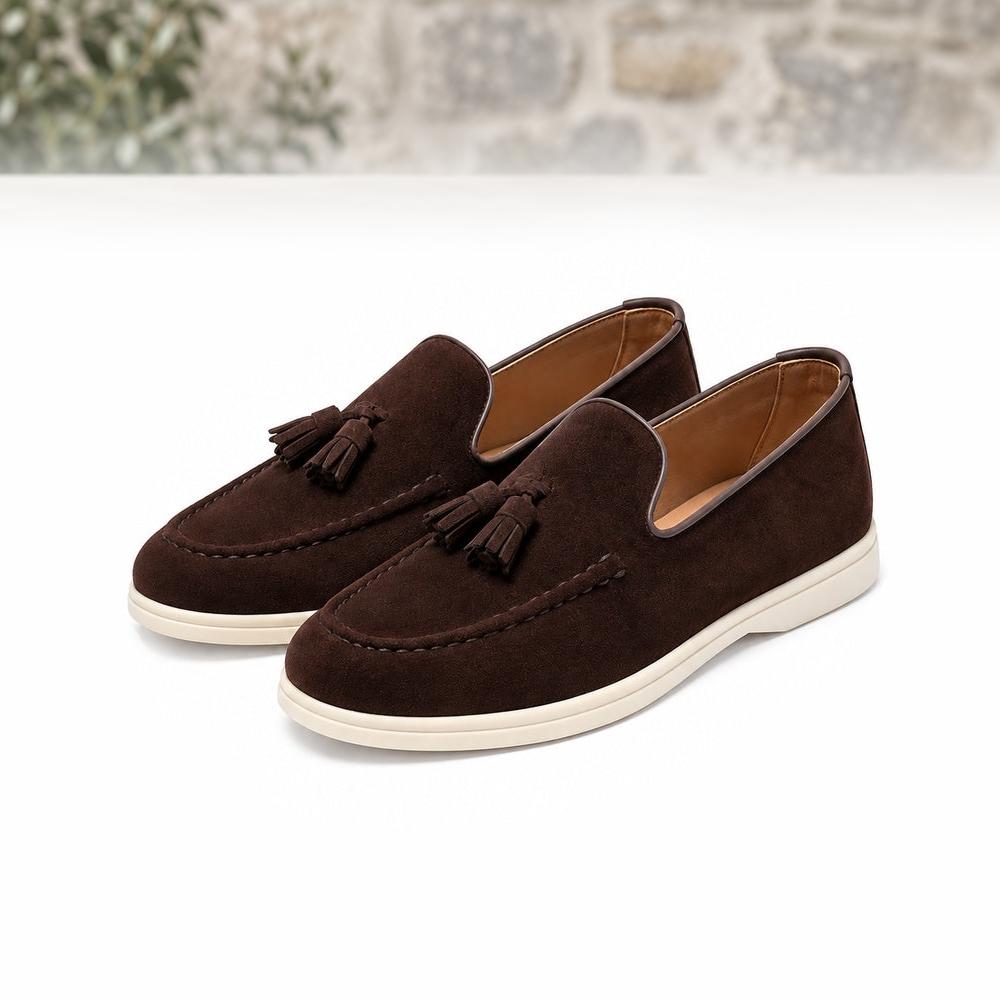 Ronan Suede Tassel Loafers
