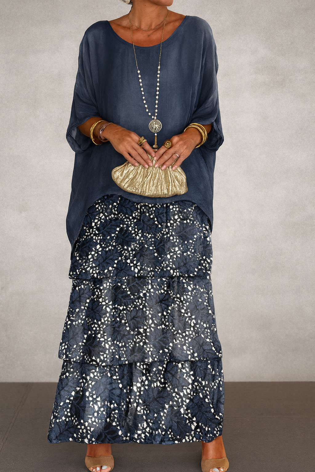 Erin Tiered Maxi Dress