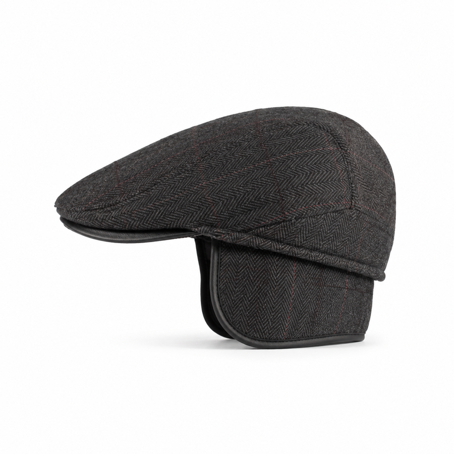 Lorcan Driver Ear-Flap Paddy Cap