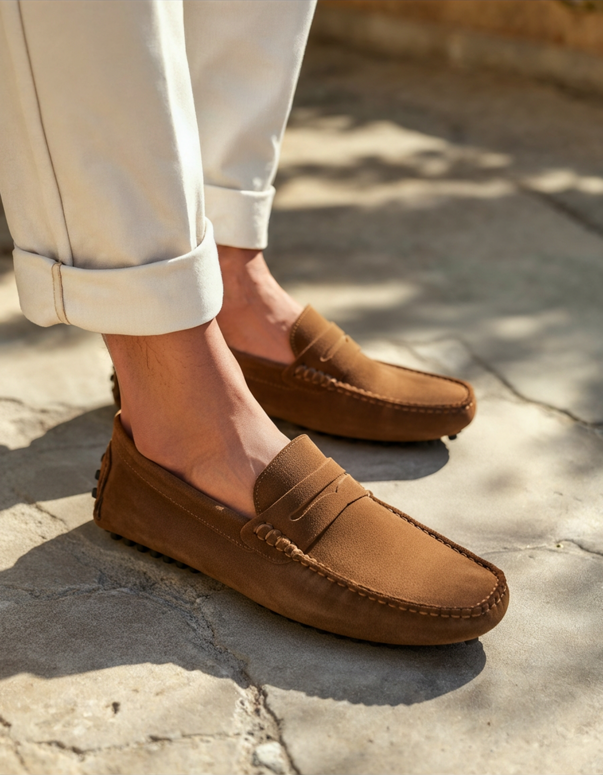 Fergus Suede Driver Loafers